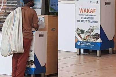 Viral Bocah Pemanggul Karung Sedekah Diam-Diam untuk Pesantren Aa Gym, Hasil Jual Basreng