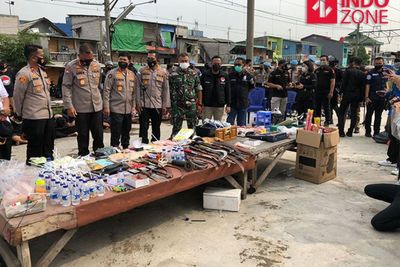 Setelah Kampung Bahari, Polisi Gerebek Kampung Boncos Jakbar