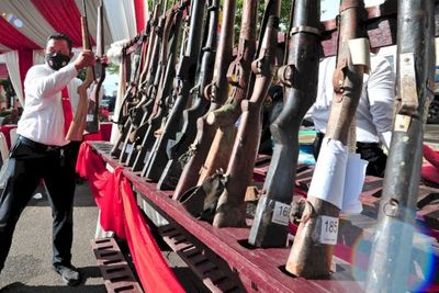 54 Pemilik Senjata Api Rakitan di Palembang Diciduk Polisi
