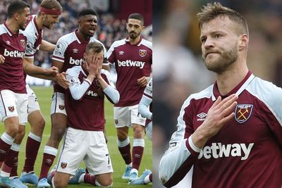 Sumbang Gol West Ham, Pemain Ukraina Andriy Yarmolenko Selebrasi Penuh Haru