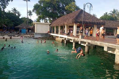 Seru! Belum Diresmikan Pelabuhan Gili Air Jadi Tempat Wisata Bule Dadakan