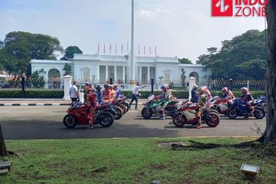 20 Pembalap MotoGP Tiba di Istana Negara, Bakal Beraudiensi dengan Presiden Jokowi