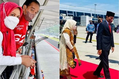 Tiba di Mandalika, Presiden Jokowi Langsung ke Tribun Tetapi Gagal Nonton On-Time