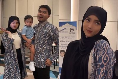 Umrah Bareng, Thariq-Fuji Pakai Baju Samaan Foto Bareng Gala: Pulang Langsung ke KUA