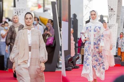 Hadir Pertama Kali di Dubai Expo 2020, Indonesia Modest Fashion Day dapat Sambutan Baik