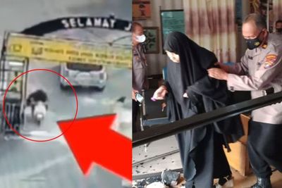 Motif Wanita Berjubah Hitam Geruduk Mapolres Siantar Naik Sepeda Motor, Ini Kata Kapolda