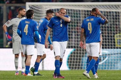 Italia Gagal ke Piala Dunia 2022 usai Kalah dari Makedonia