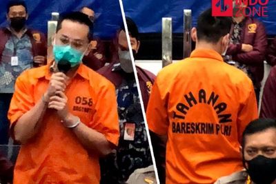 Pakai Baju Tahanan, Indra Kenz Ngaku Sejak Awal Tidak Ada Niatan Menipu
