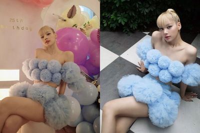 Ultah ke-25, Gaya Lisa BLACKPINK Pakai Gaun Mini Curi Perhatian, Makin Imut Persis Barbie!