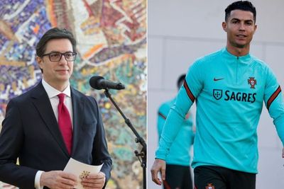 Pesan Presiden Makedonia Utara ke Ronaldo: Kau Korban Selanjutnya