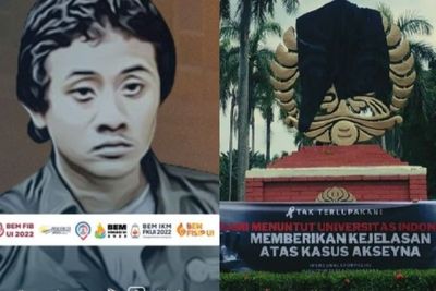 Gelar Aksi Peduli Kasus Pembunuhan Akseyna, Banner Buatan BEM UI Menghilang Tiba-Tiba