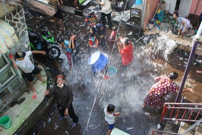 Ini Makna Gebyuran Bustaman, Tradisi Perang Air yang Mirip di Thailand