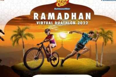 Sebanyak 10 Ribu Orang Ramaikan Ramadhan Virtual Duathlon 2022 , Wow!