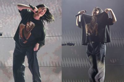 Pakai Kaos Taylor Hawkins, Billie Eilish Persembahkan Penampilan di Grammy untuk Mendiang