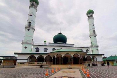 Wisata Religi ke Masjid Jamik Pangkalpinang, Pembangunannya Libatkan Tokoh Non-muslim