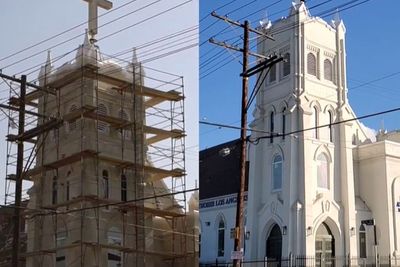 Dulu Gereja, Masjid At-Thohir di Los Angeles Dibangun Tanpa Diubah Struktur Bangunannya