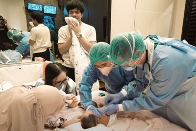 Baby Ameena Disuntik Vaksin, Atta Halilintar Ketakutan sampai Nangis Tak Berani Lihat