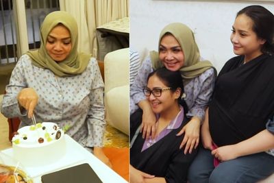 Mama Rieta Menolak Tua di Momen Ultah ke-60, Terharu Diberi Surprise