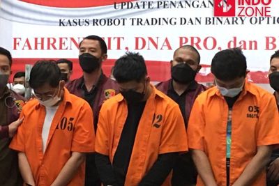 Penampakan Trio Tersangka Binomo: Fakarich, Brian Edgar hingga Wiki Si Admin Indra Kenz