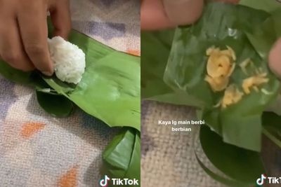 Wkwk! Nasi Kucing Layaknya Nasi Tikus, Isinya Teri 3 Biji Kecil: Kayak Main Masak-masakan