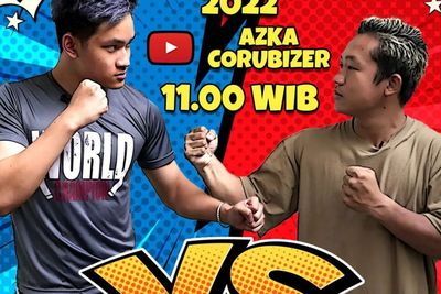 Usai Tumbangkan Vicky Prasetyo, Azka Siap Duel Tinju Lawan Paris Pernandes