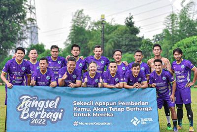 Para Pemain Liga 1 Ikut Ramaikan Laga Amal Tangsel Berbagi 2022