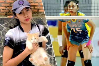Gemesss!! Sosok Shintia Alliva, Pemain Timnas Voli Putri Termuda di SEA Games 2022