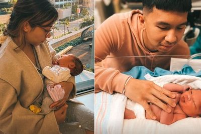 Nikita Willy Gelar Syukuran Usai Melahirkan Baby Izz, Potong Nasi Tumpeng di LA