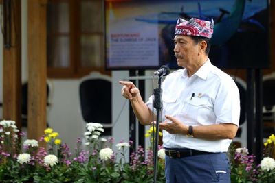 Datang ke UI, Luhut Binsar Pandjaitan Didemo Mahasiswa