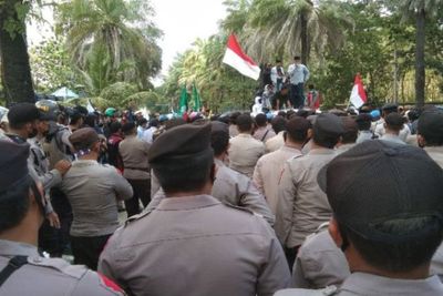 Perwira Brimob Gugur saat Tugas Pengamanan Demo 11 April di Kendari