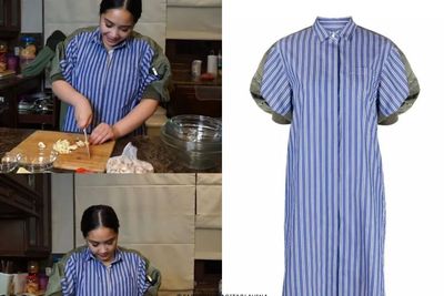 Gaya Nagita Slavina Pakai Dress Seharga Rp12 Juta saat Masak, Netizen: Minyaknya Insecure