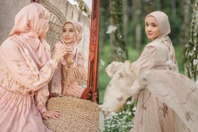 5 Inspirasi Baju Lebaran ala Laudya Cynthia Bella, Tampil Manis dan Elegan di Hari Raya