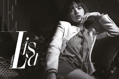 Lisa BLACKPINK Menghiasi Majalah Elle untuk Bulan Mei, Penampilannya Anggun dan Elegan
