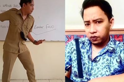 Sosok Abing Santoso, Guru Seni Tari di SMKN 12 Surabaya yang Ajak Muridnya Menari di Kelas