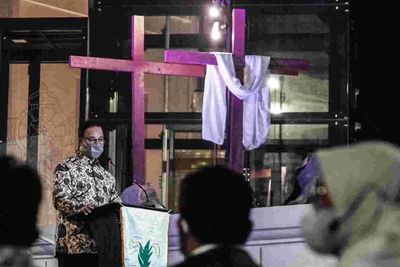 Hadiri Ibadah Paskah, Anies Bicara soal Penguatan Persatuan