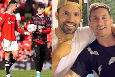 Wonderkid MU Sebut Ronaldo GOAT , Aguero Malah Julid dan Bandingkan dengan Messi