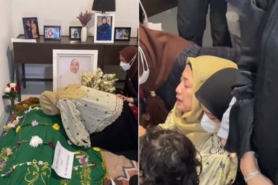 Momen Haru Desy Ratnasari Peluk dan Cium Jenazah Ibunya untuk Terakhir Kali