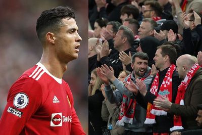 Dukungan Fans Liverpool untuk Ronaldo yang Berduka, Tepuk Tangan dan Nyanyikan YNWA