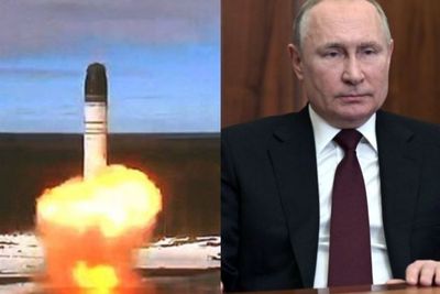 Putin Luncurkan Rudal Balistik Antarbenua Setan II , Tanda-tanda Apa Nih?