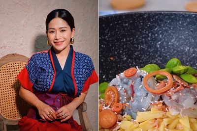 Kangen Ibu, Farida Nurhan Masak Tumis Rebung Extra Pedas, Makanan Kesukaan Almarhumah Emak