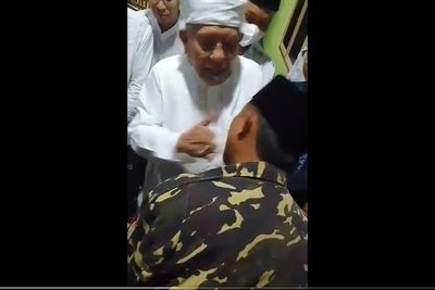Viral Video Kiai Tampar Anggota Banser saat beri Nasihat