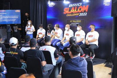 HPM Sosialisasikan Brio Slalom Challenge 2022, Para Pebalap Antusias Membalap Meski Puasa