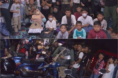 Pecinta Motor Antik Vespa di SOG Bagikan 200 Takjil serta Santunan buat Anak Yatim