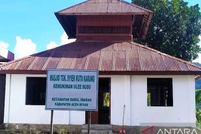 Mengenal Masjid Tgk Syiek Kuta Karang Aceh yang Bertahan Melewati Penjajahan Belanda