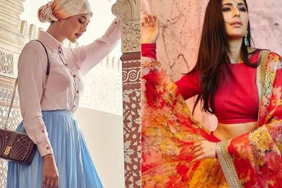 Pakai Turban, Paula Verhoeven Dipuji Cantik hingga Disebut Duplikatnya Katrina Kaif