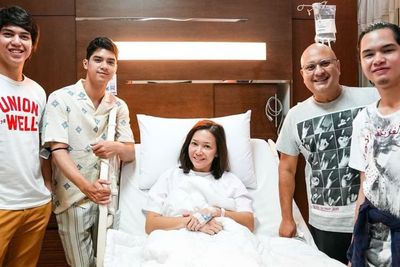 Maia Estianty Pulang dari RS Usai Operasi Batu Empedu, Al Ghazali Bawain Makanan Spesial