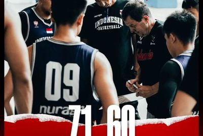 Jelang SEA Games 2022, Timnas Basket Indonesia Lakukan Pertandingan Latihan