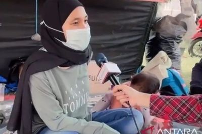 Wah, Ibu Muda Ini Nekat Mudik Naik Motor Bawa Anak Balita dari Cikarang ke Cilacap
