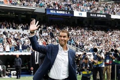 Rafael Nadal Jadi Tamu Kehormatan Real Madrid, Dapat Kesempatan Tendang Kick-off