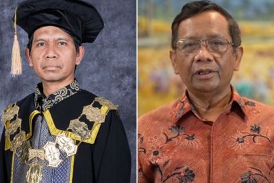 Tulis Dugaan Rasis Menutup Kepala ala Manusia Gurun , Rektor ITK Kena Kritik Mahfud MD